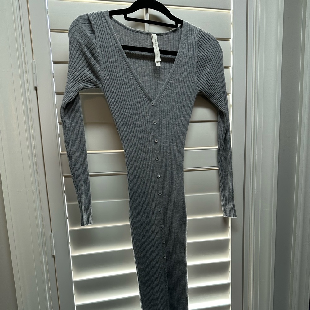 Aritzia long sleeve knit dress